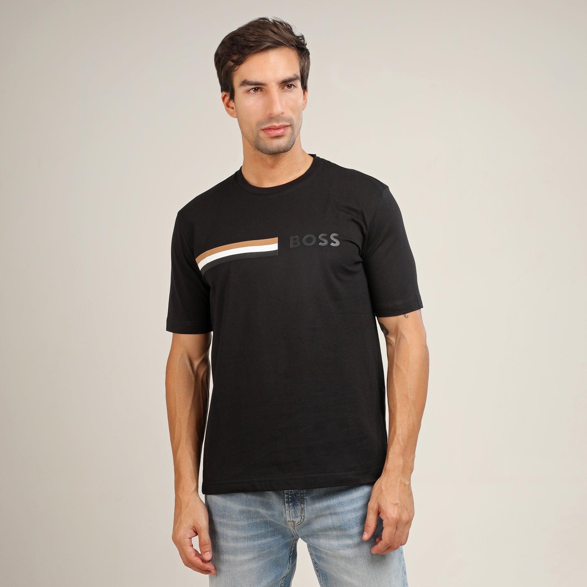 Hugo boss slim fit t shirt best sale