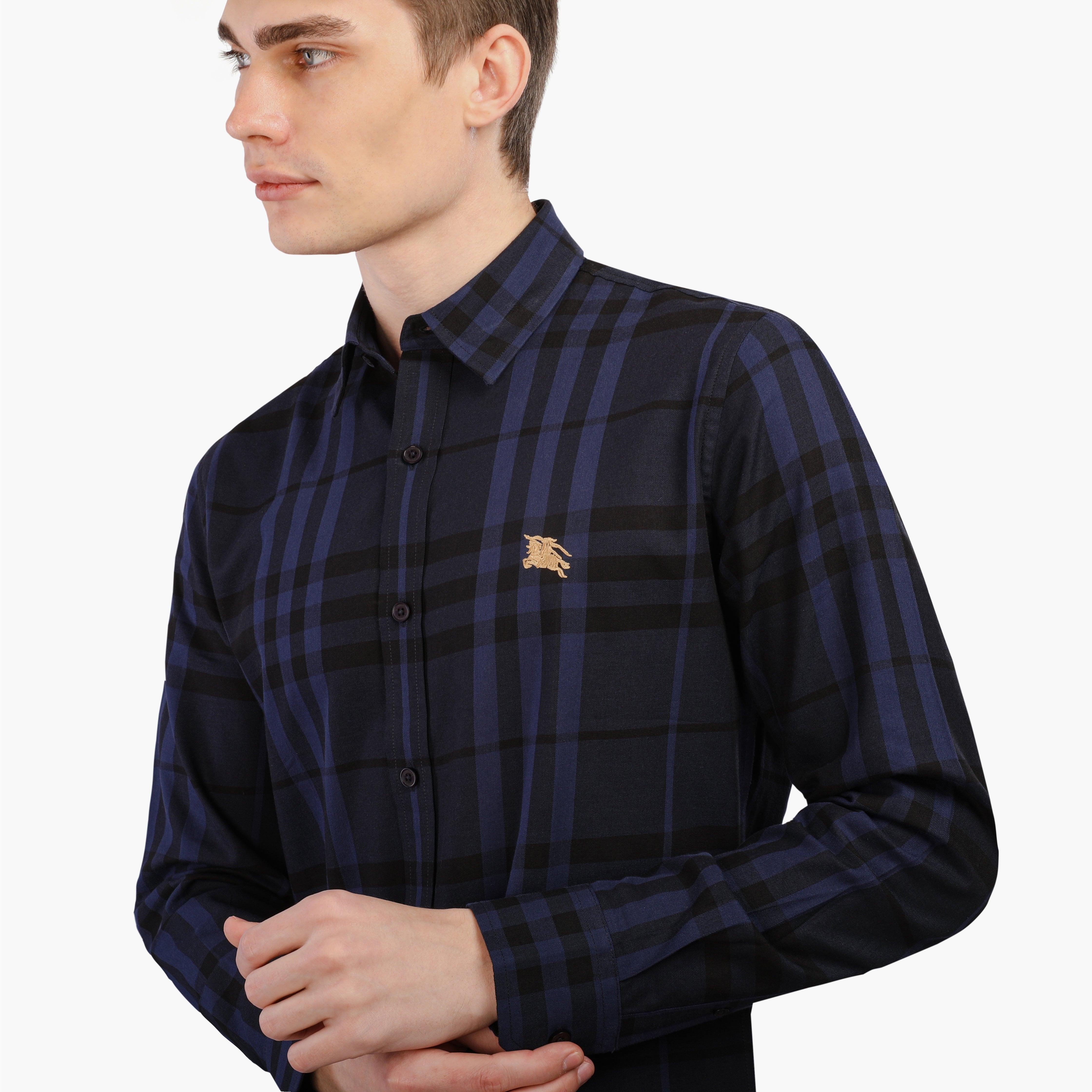 Burberry button up shirt mens online